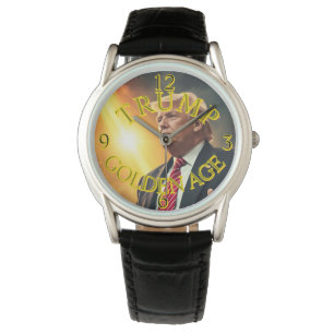 MONTRE PRÉSIDENT DONALD TRUMP ÂGE D'OR