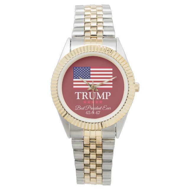 MONTRE PRESIDENT DONALD TRUMP BEST PRESIDENT EVER WATCH (devant)