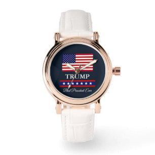MONTRE PRÉSIDENT DONALD TRUMP MEILLEUR PRÉSIDENT DE TOUS