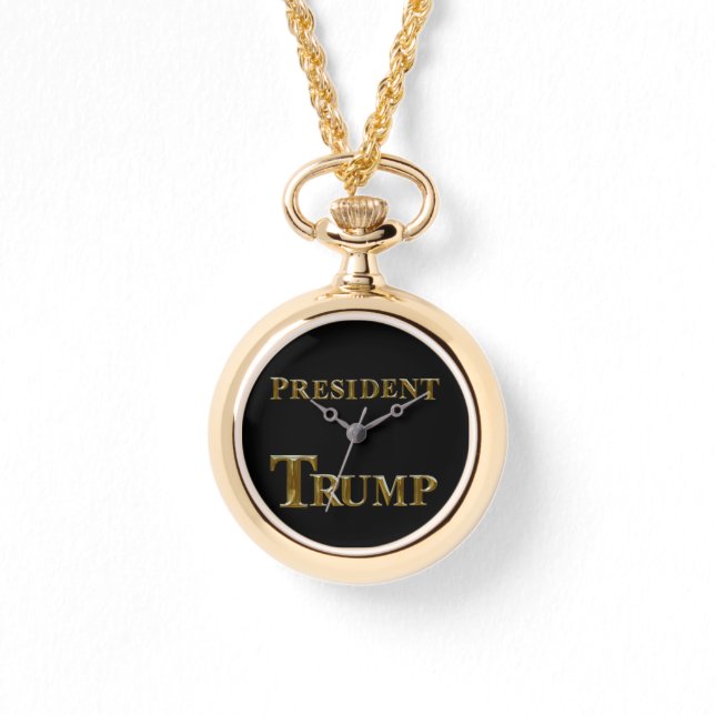 MONTRE PRÉSIDENT TRUMP  (Recto)
