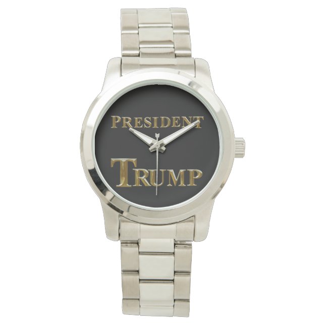 MONTRE PRÉSIDENT TRUMP  (devant)