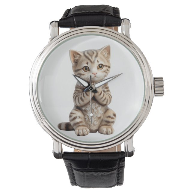 Montre Prière Kitten (devant)