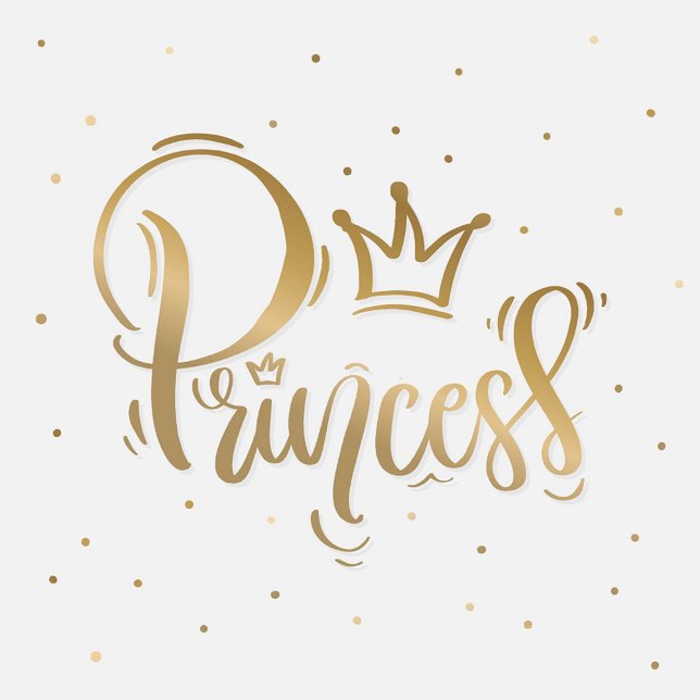 Montre Princesse (Illustration of the word "Princess" in a stylized, cursive font.)