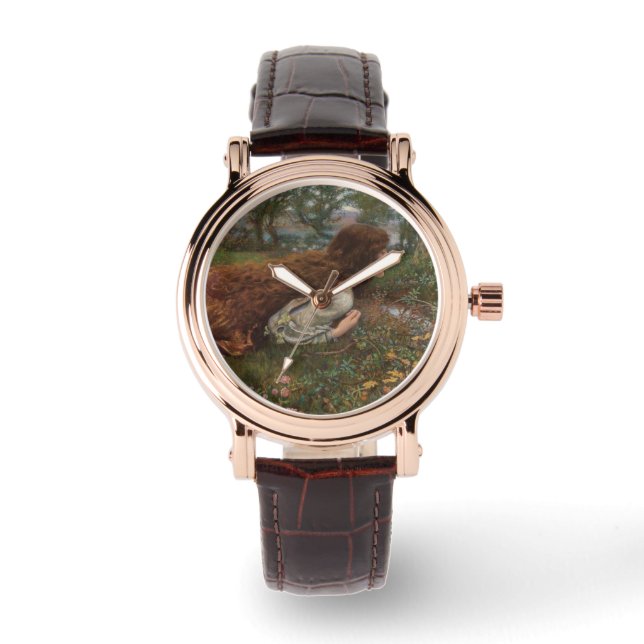 Montre Princesse hors de l'école (par E.R. Hughes) (Recto)