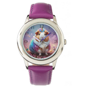 Montre Prism Pigtail : Le Cochon De Guinée Radiant Unicor