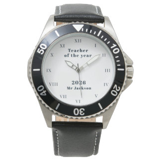 Montre Prix de l'enseignant de l'année de l'école