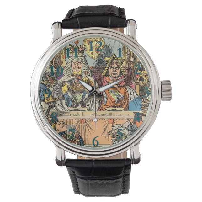 Montre Procès d'Alice du Valet de Cœur Vintage (devant)