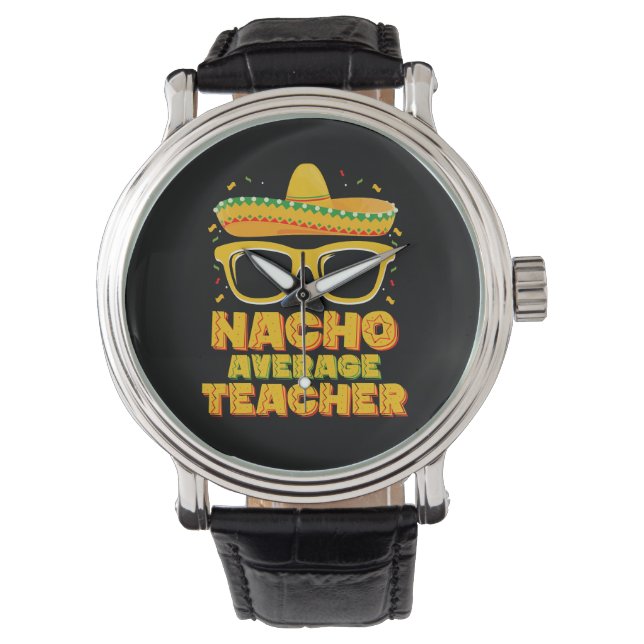 Montre Prof pas moyen Cinco De Mayo appariement (devant)