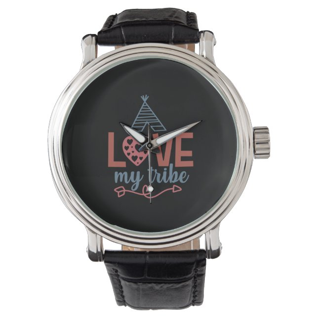 Montre Professeur Art Love My Tribe (devant)