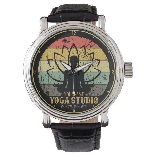 Montre Professeur de Fitness Yoga Studio Personnalisé Gur (devant)