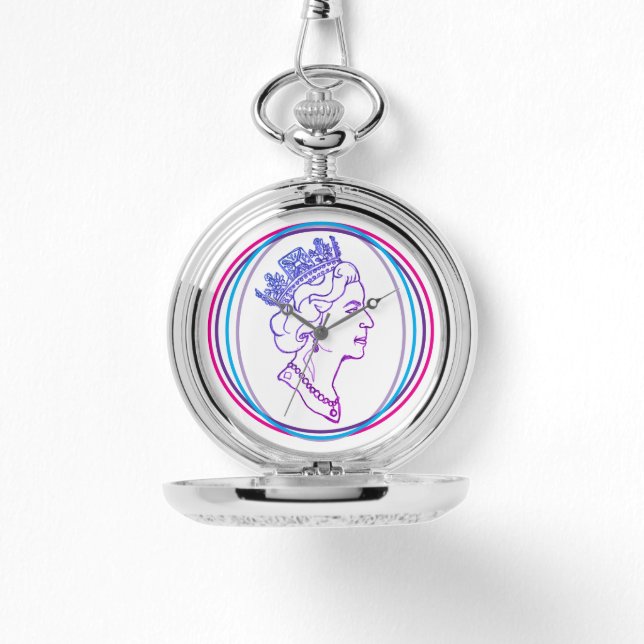 Montre Profil de la reine Elizabeth (Recto)
