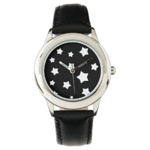 Montre Profil sous convention astérisque noir et blanc