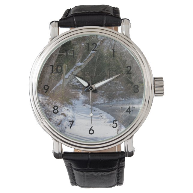 Montre Promenade hivernale Sequiota (devant)