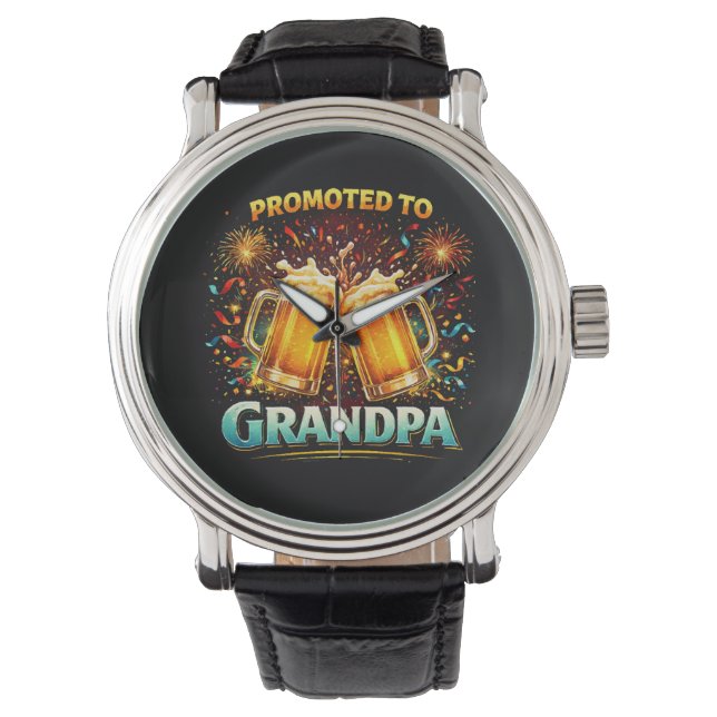 Montre Promoted To Grandpa Future (devant)