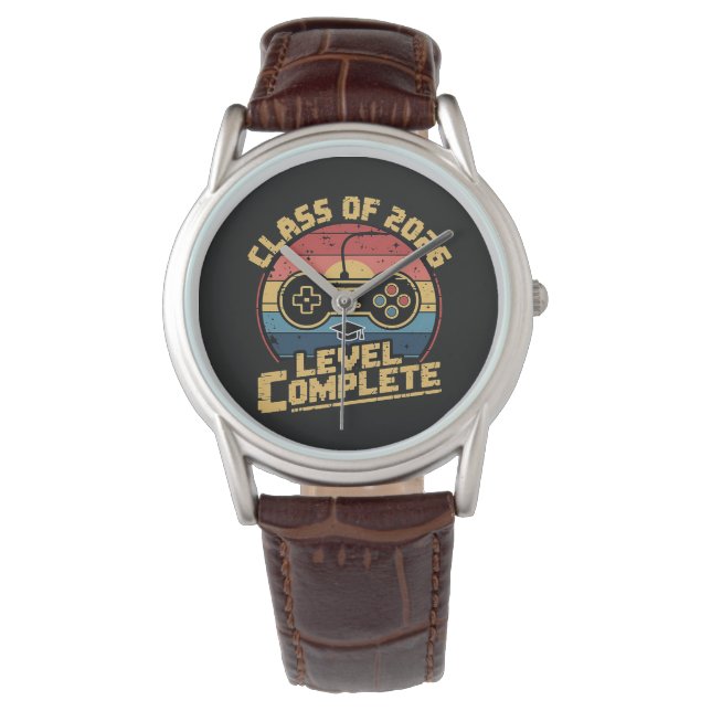 Montre Promotion 2026 Niveau Terminé (devant)