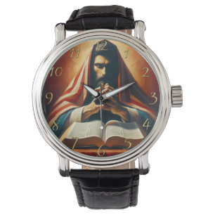 Montre Proverbes 3:5 bible sainte avec les mains 