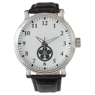 Montre Prunier umebachi de style en cercle