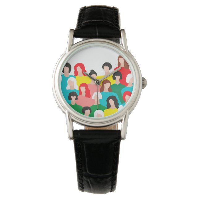 Montre Puissance des filles (devant)