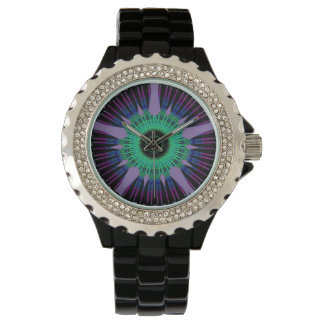 Montre Pupil Eye Rhinestone Horloge de N.A.