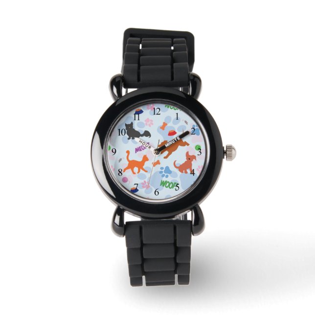Montre Puppies et Kittens (Recto)
