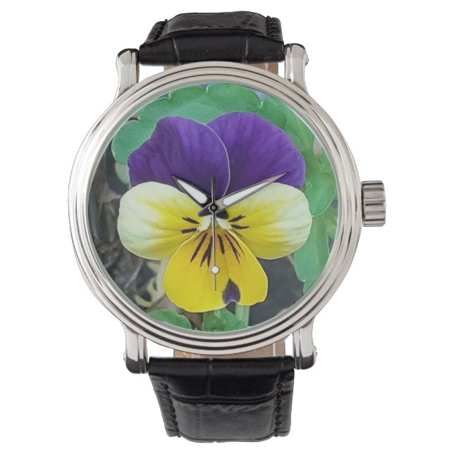Montre Purple et Yellow Pany (devant)