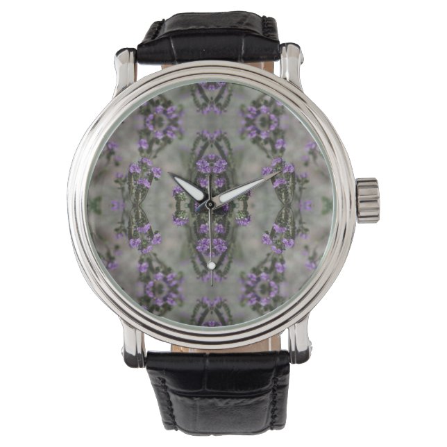 Montre Purple Salt Heliotrope (devant)