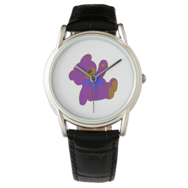 Montre Purple Teddy (devant)