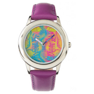 Montre PYTHON - moderne fractale décorative -