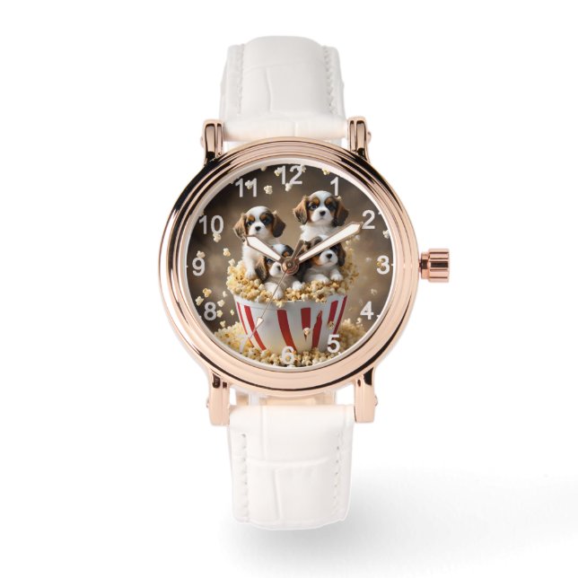 Montre Quads Cavalier Espagnol Chipies Dans Le Popcorn, (Recto)