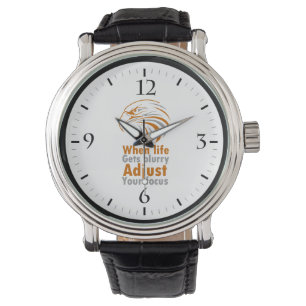 Montre Quand la vie devient floue ajuster votre focus