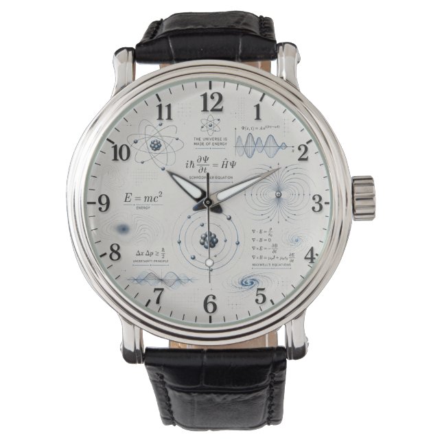 Montre Quantum Physics Science Classroom (devant)