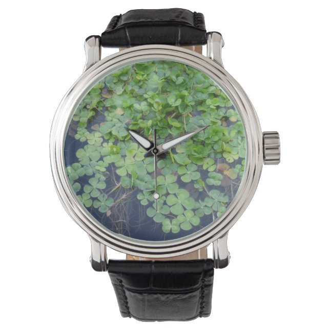 Montre Quatre feuilles Clover Lucky Watch (devant)