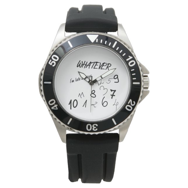 MONTRE QUELLE QUE SOIT L'HORLOGE (devant)