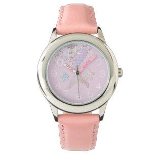 Montre Queue de sirène de Parties scintillant en aquarell