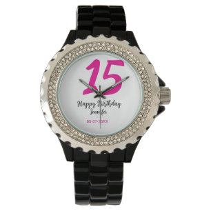 Montre quiencenera 15e anniversaire ajouter date année te