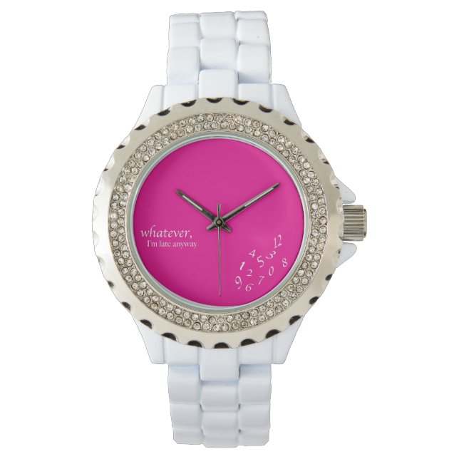 Montre Quoi que je sois Late Watch (devant)