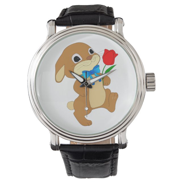 MONTRE RABBIT EN AMOUR (devant)