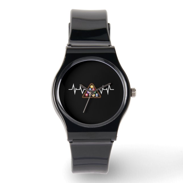 Montre Rack de billard Battement de coeur (Recto)