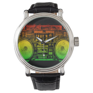 Montre Radiocassette ghetto rasta