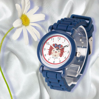 Montre Raggedy Ann Face Personnalisé