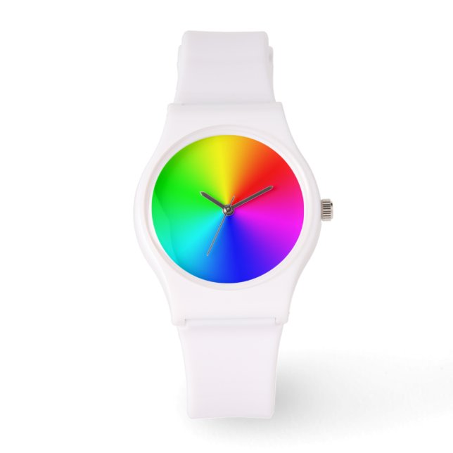 Montre Rainbow Burst - Veille sportive (Recto)
