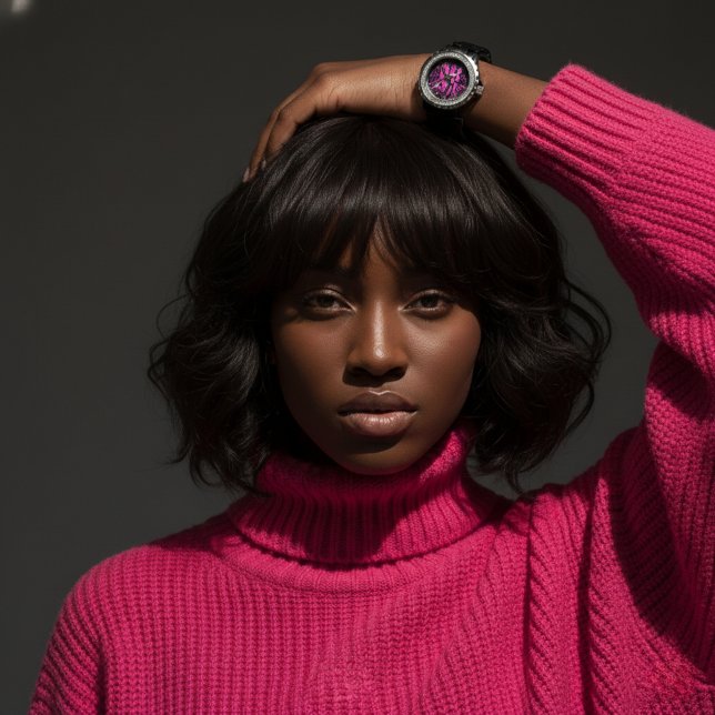 Montre Rappel de foi chrétienne audacieuse Prier (Elevated faith. Premium vibe. PRAY on your wrist hits different.)