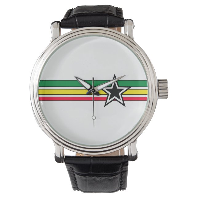 Montre Rasta (devant)