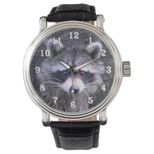 Montre Raton laveur mignon