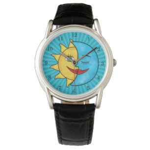Montre Rayons solaires Sun Moon Thème céleste