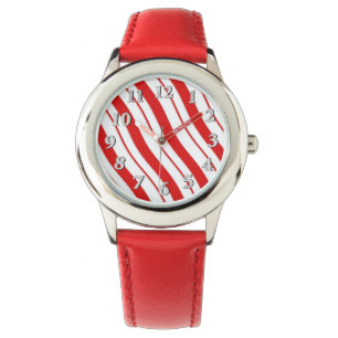 Montre Rayures de menthe poivrée