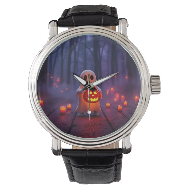 Montre Realistic Ghost Glow 🎃 Halloween Magic 2025 (devant)