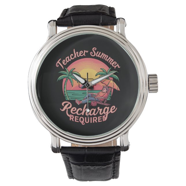 Montre Recharge d'été pour les enseignants requis dernier (devant)