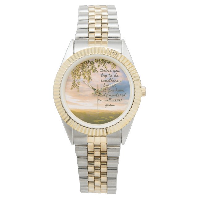 Montre Recherche de devis motivationnelle (devant)