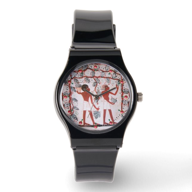 MONTRE RÉCOLTE DE VIN ÉGYPTIENNE ANTIQUE (Recto)